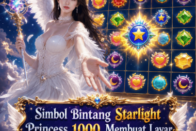 simbol bintang Starlight Princess 1000