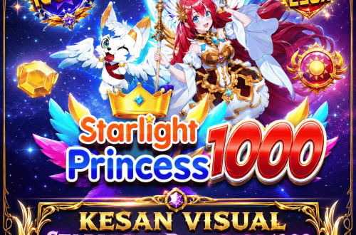 kesan visual Starlight Princess 1000
